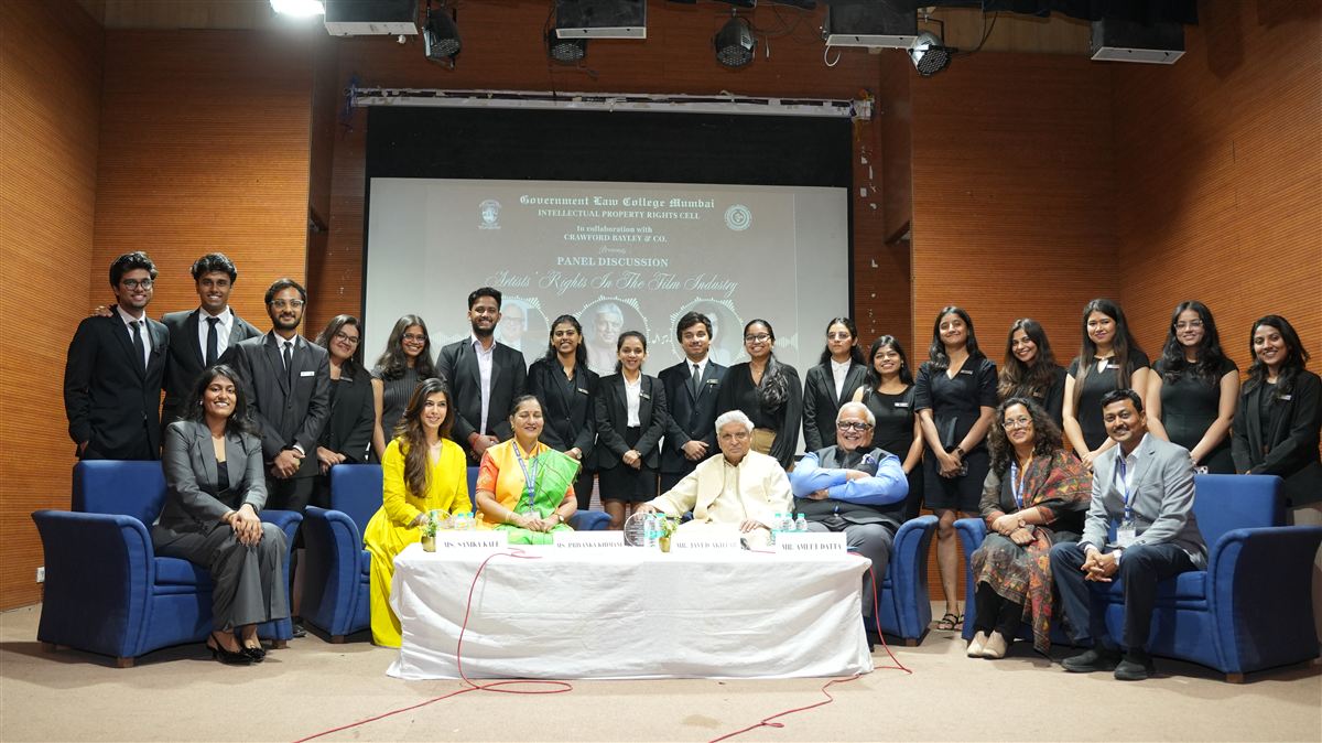 Artists' Rights in the Film Industry with Shri Javed Akhtar, Ms. Priyanka Khimani & Mr. Ameet Datta